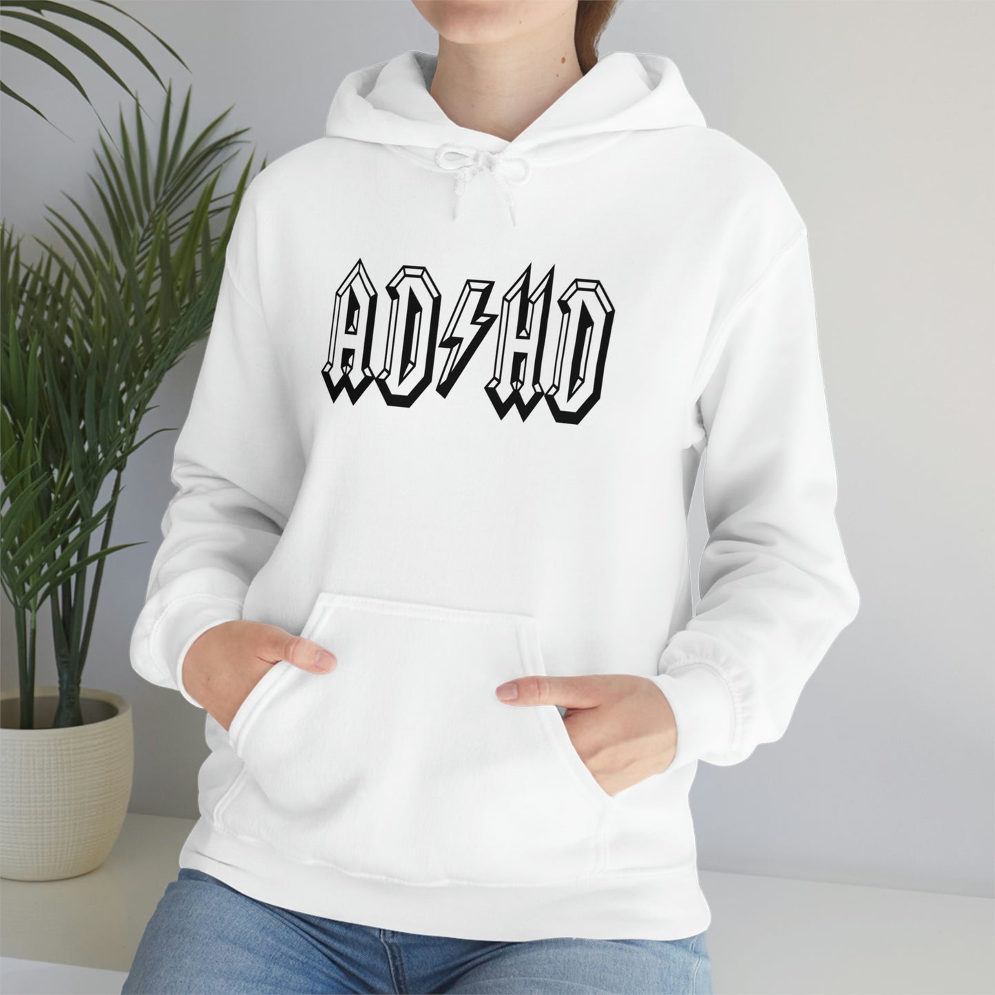 "ADHD" Unisex Hooded Sweatshirt