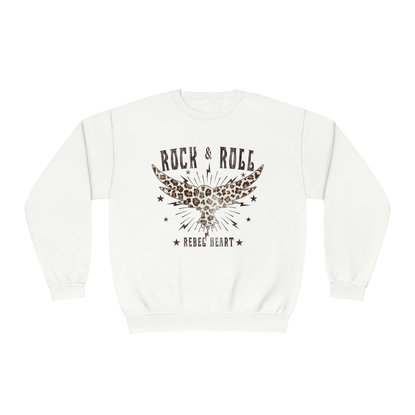 "Rock & Roll" Unisex NuBlend® Crewneck Sweatshirt