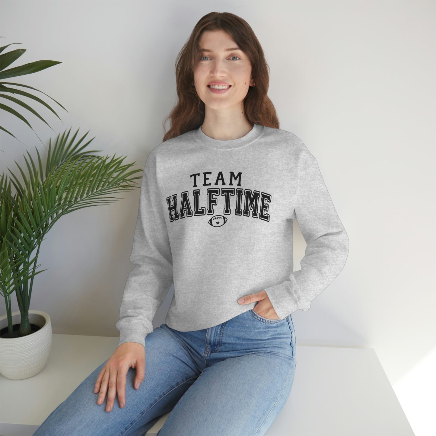 "Team Halftime" Unisex Heavy Blend™ Crewneck Sweatshirt