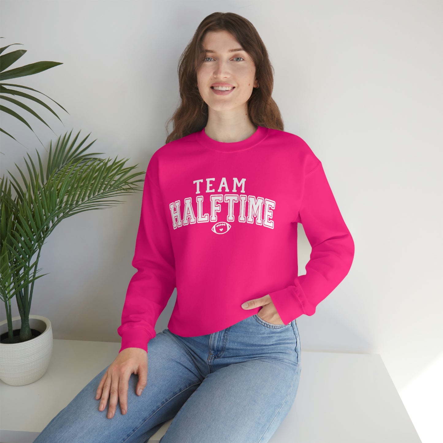 "Team Halftime" Unisex Heavy Blend™ Crewneck Sweatshirt